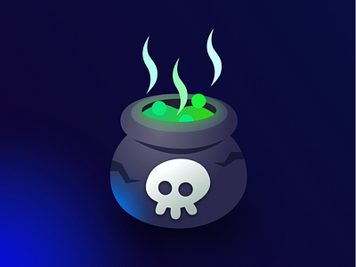 Toxic potion halloween