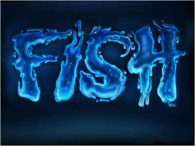 Starfish graphic design illustration logo type photoshop typography