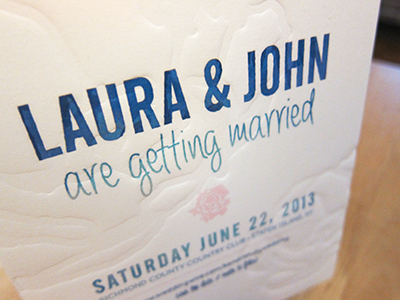 Summer Wedding Save the date