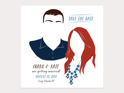 Illustrated Save the Dates