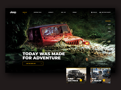 Jeep concept website