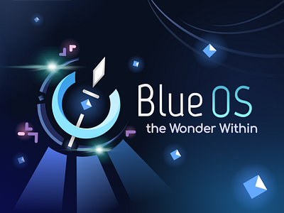 Blue OS Thumbnail design logo oswars