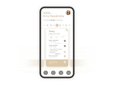 Daily Task Mobile Application Design