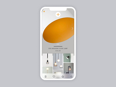 Lighting Retail Mobile Application Design commerce design graphic design gray interface interfacedesign lighting minimal mobile app mobileapp retail ui uidaily uidesign ux uxdesign