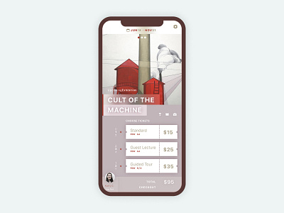 Museum Ticket Mobile Application Design