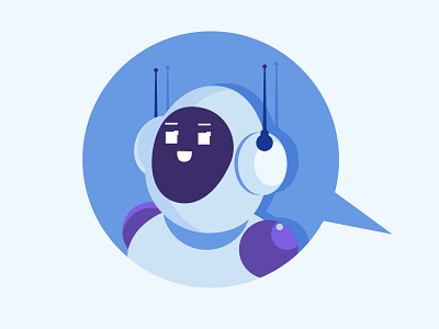 Chatbot chatbot concept icon illustration internet logo robot ui vector