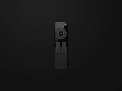 Remote for DMP, Everydays, Frontal Shot dark greys industrial industrial design industrialdesign product rendering product visualization remote control