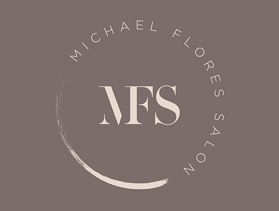 MFS Logo abstract brand branding design logo minimal modern typography vector