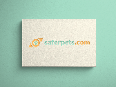 Safer Pets Logo Design abstract brand branding cat design dog logo minimal modern pet vector