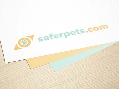 Safer Pets Logo Design abstract brand branding cat design dog logo minimal modern pet vector