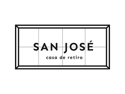 Casa De Retiro San José design illustrator logo photoshop