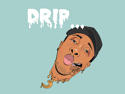 DRIP digital art drawing illustration