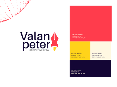 Valan peter personal branding | Logo & Color
