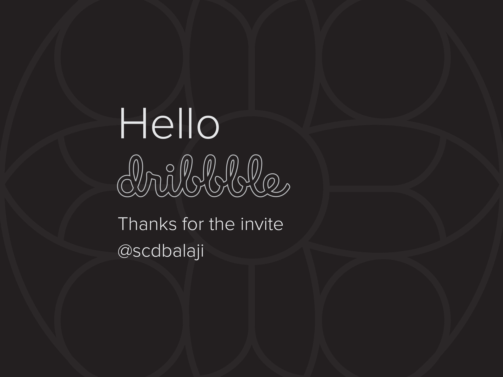 Dribbble Invite 01 by Deepak kumar on Dribbble