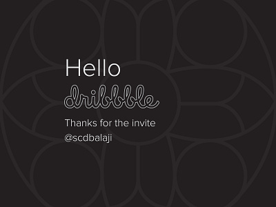 Dribbble Invite 01