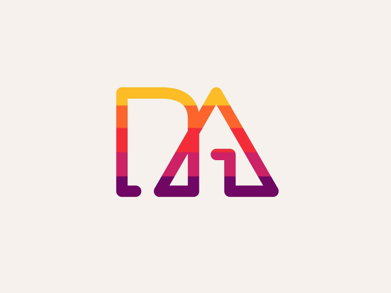 Logo Animation aftereffects animation branding glitch inspiration interation logo motion retro vector