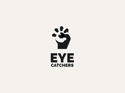 Eye Catchers Logo branding design graphic design logo photoshop typography