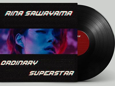 Rina Sawayama- Ordinary Superstar (Album Cover) album album cover direction music