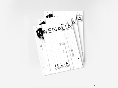 Juvenalia design graphic illustration minimal poster typography