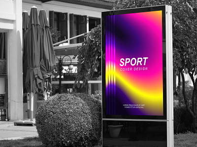 Ultraviolet sports banner