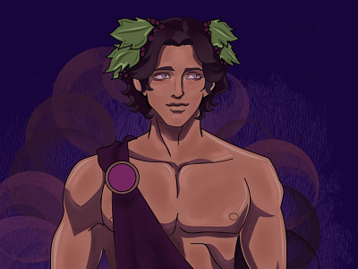 Blood of Zeus Character Illustrations adobe illustrator anime blood of zeus character design graphic design greek greek god greek gods illustration illustrator procreate procreate art vector vector art