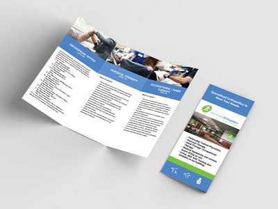Orthopedic Office Brochure brand design branding brochure brochure design brochure layout design graphic design layout design layoutdesign print print design