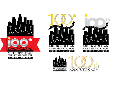 Charity Event 100th Anniversary Logo