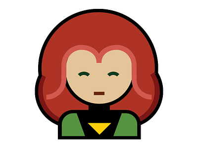 Phoenix illustration marvel minimal phoenix xmen