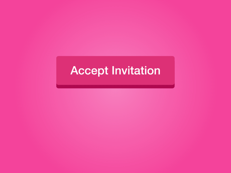 Hello Dribbble! ball debut flat hello invite thanks