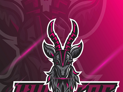 illustration Deer Mascot Esport