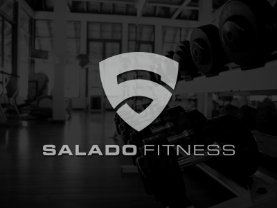 Salado Fitness Logo Concept fitness gym logo shield