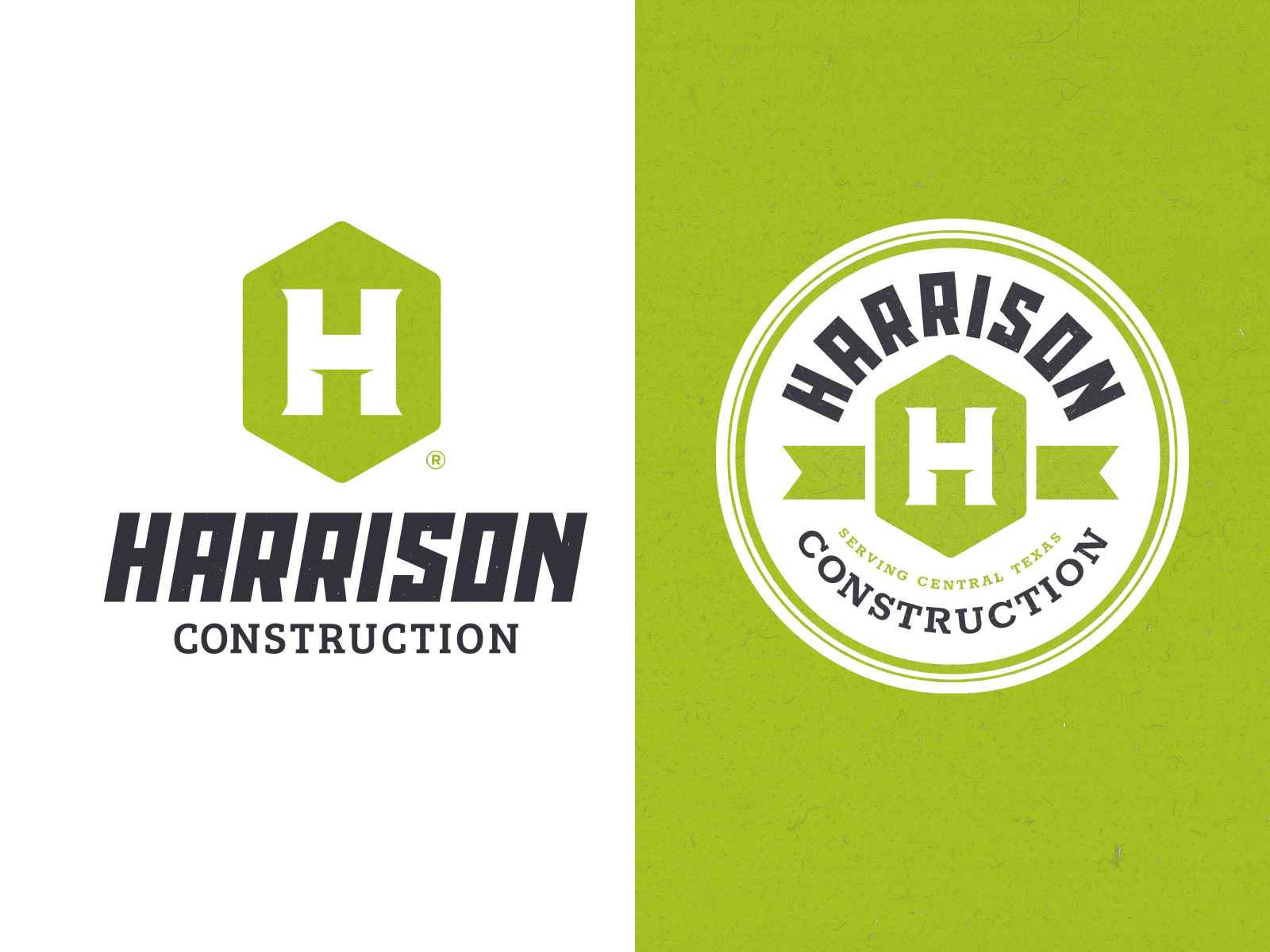 Harrison Construction Logo (Concept) by Zach Oldham on Dribbble