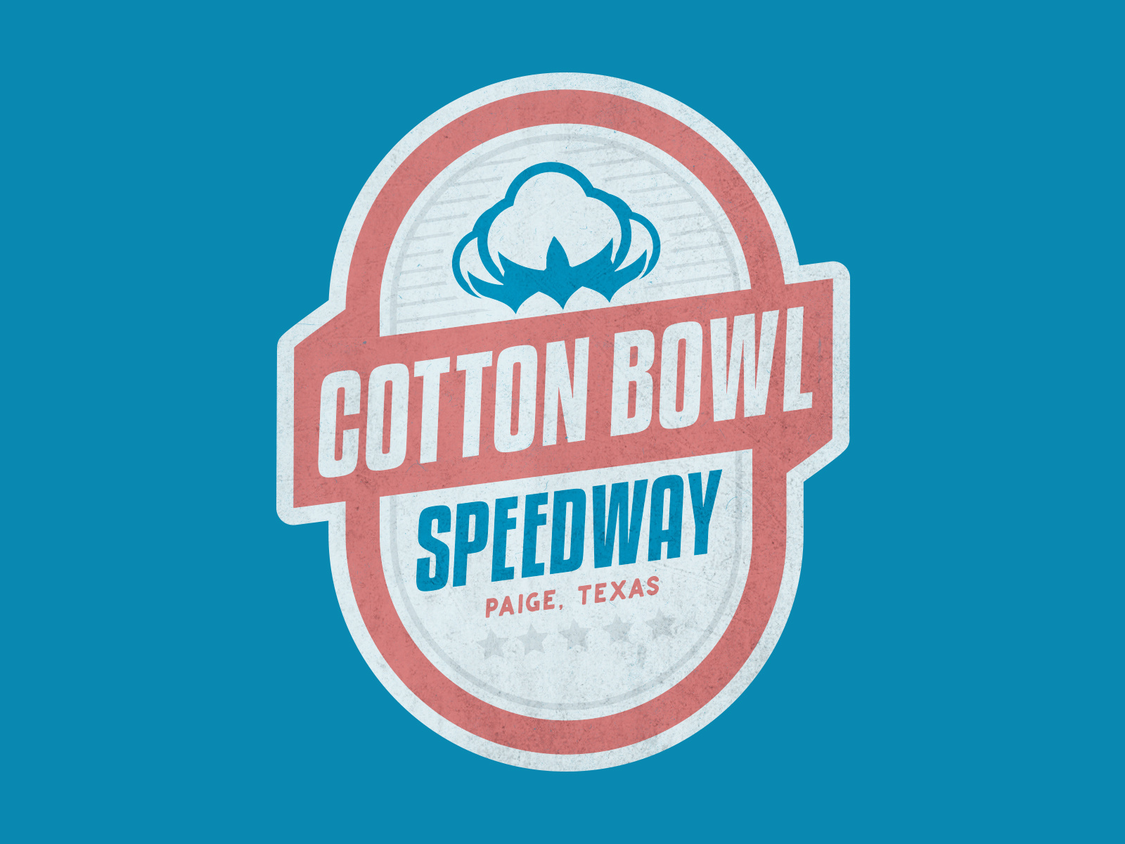 Cotton Bowl Speedway Logo (Concept) by Zach Oldham on Dribbble