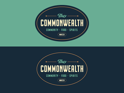 "The Commonwealth" Logo Concept badge branding illustration logo patch texas vector