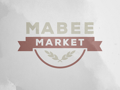 Mabee Market Logo Concept logo market store