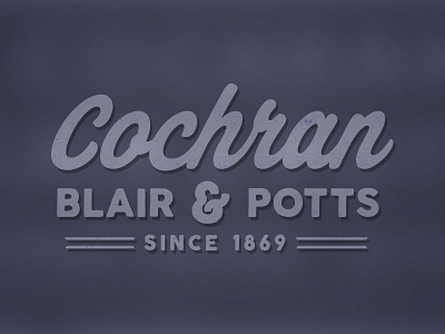 Cochran Blair & Potts Concept Mark