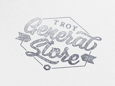 Troy General Store Logo Concept