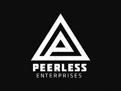 Peerless Enterprises Logo Concept construction logo