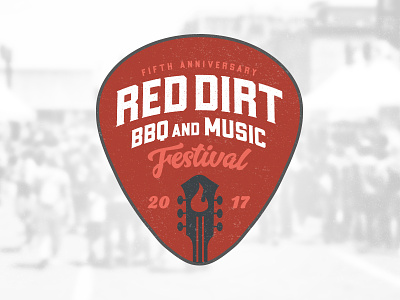 Red Dirt BBQ & Music Festival Logo Concept