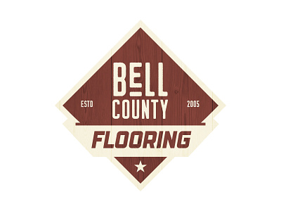 Bell County Flooring Logo Concept