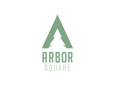 Arbor Square Logo Concept arbor commercial logo real estate square