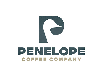 Penelope Coffee Company Logo Concept Mark II beans coffee design illustration logo roast