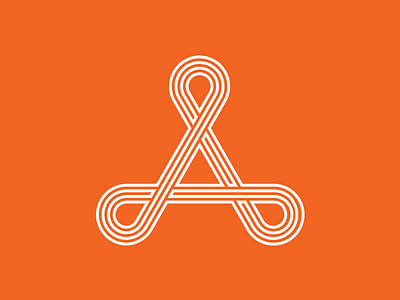 “A” Mark a logo