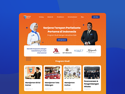 BTP University Web Redesign