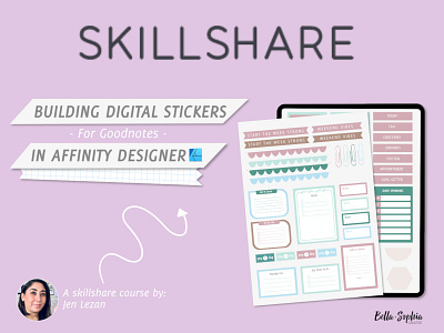 Skillshare - Make Digital Planner Stickers in Affinity Designer