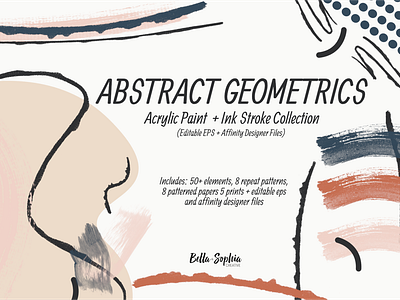 Abstract Geometrics Vector Elements Pack