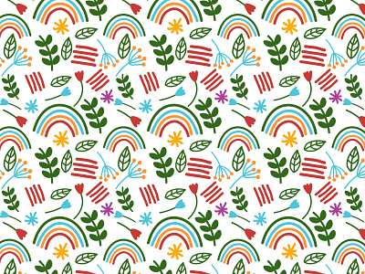 Summer Brights Surface Pattern Design design graphic design illustration surface pattern design