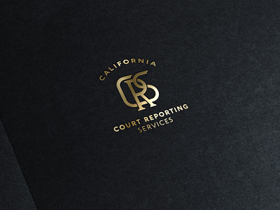CRS Logo abbreviation crs legal logo design logomark