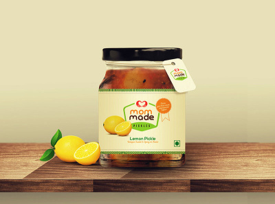 mom made packaging branding identity design made with love mom made packagedesign pickles