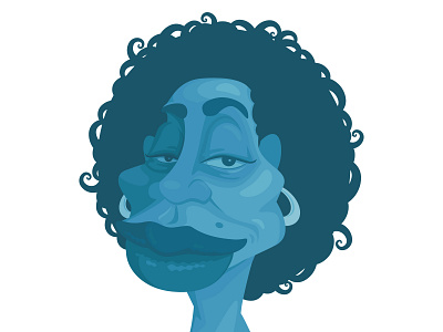 Ol' Mate - Feeling Blue branding caricature character flat design graphic graphic design icon illustration illustrator logo vector